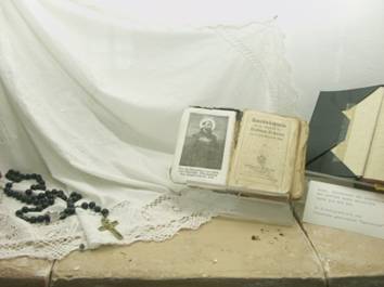 Gebetbuch des Dritten Ordens des Hl. Franz, heute im Jgersttterhaus in St. Radegund