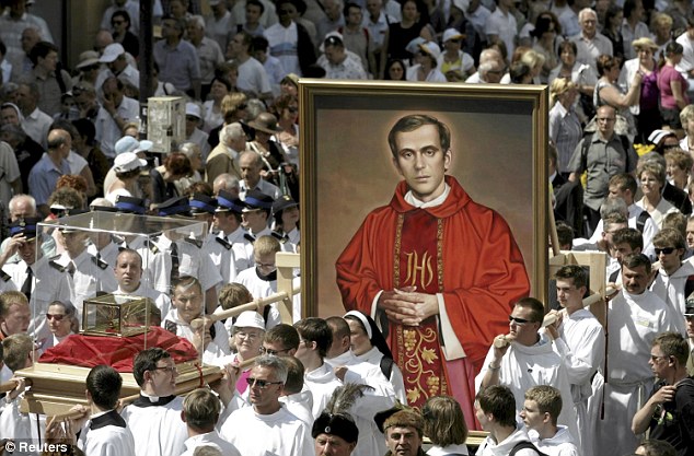 Father Jerzy Popieluszko was 37 when he was murdered by communist secret police in 1984